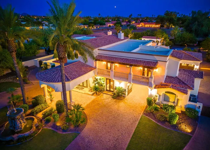 Dom wakacyjny Paradisecastlepickleballcrtputtsparoomgamerm Scottsdale